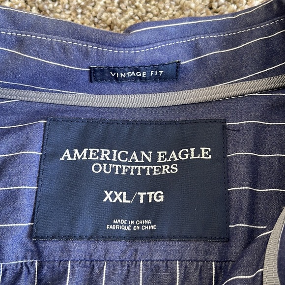 American Eagle Long Sleeve Button Down - Picture 3 of 4